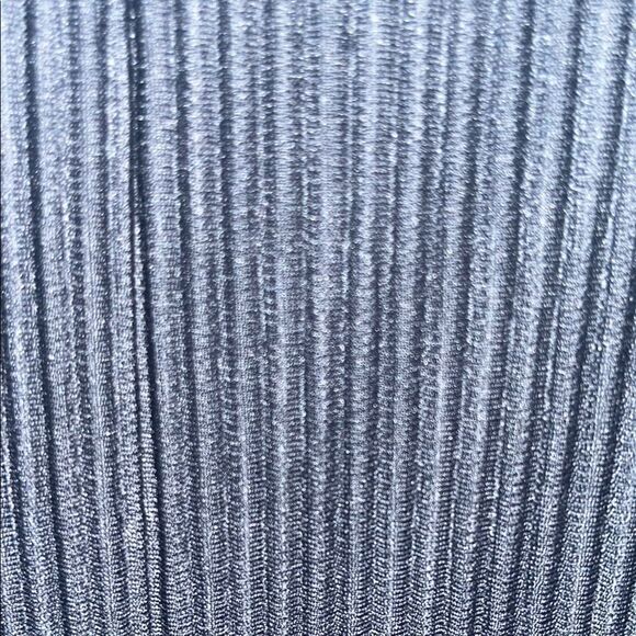 Nwt Zara dark gray ribbed Blazer with Notched Lapel and Relaxed Fit - Picture 5 of 5